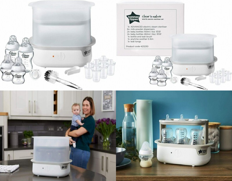 tommee tippee super steam steriliser